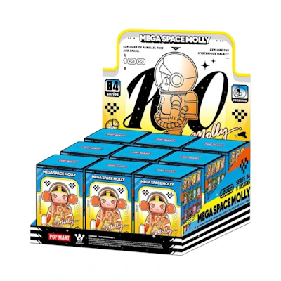 Pop Mart Mega Space Molly Series 4 100% Sealed Case (9 Blind Box)