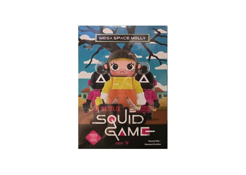Pop Mart Mega Space Molly Squid Game 100% & 400% Set Sealed Blind Box