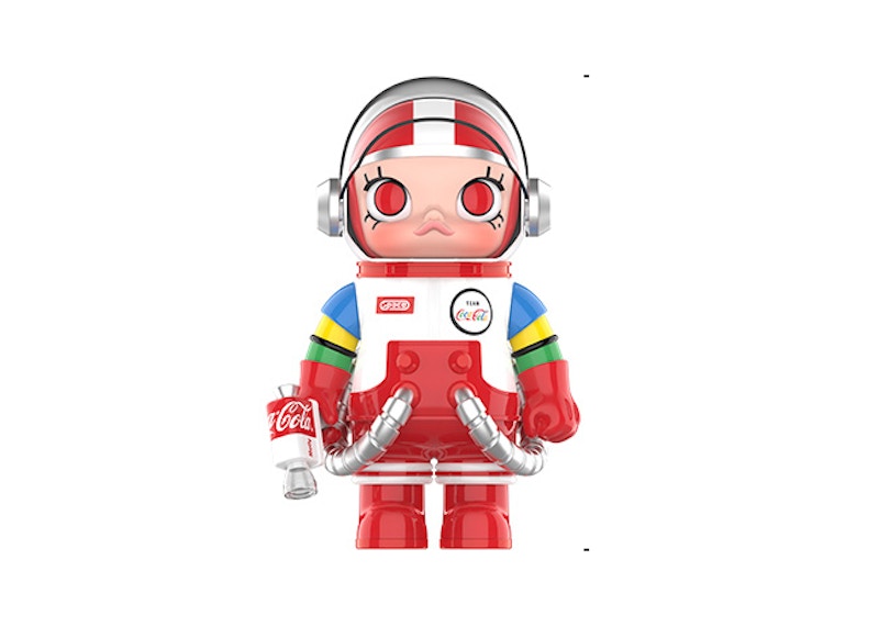 Pop Mart Mega Space Molly Team Coca-Cola 400%