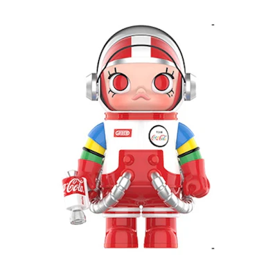 Pop Mart Mega Space Molly Team Coca-Cola 400%