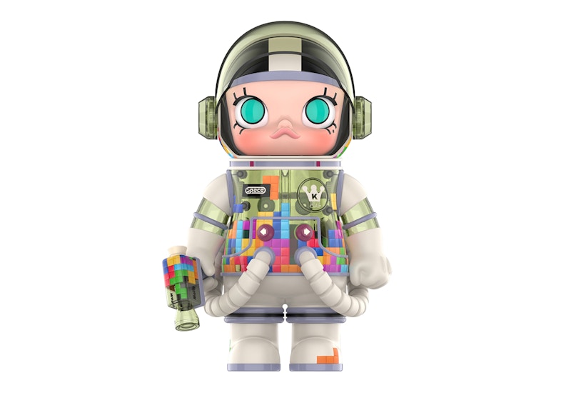 Buy Pop Mart Mega Space Molly Tetris 400% Patung Koleksi
