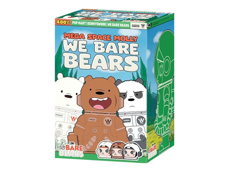 Order ポップマート MEGA スペースモリー WE ARE BEARS グリズ 400%