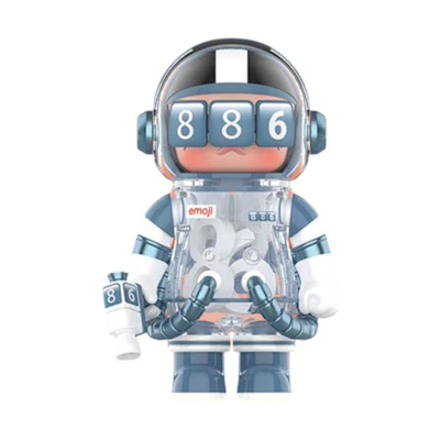 Pop Mart Mega Space Molly emoji 886 100%