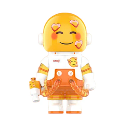 Pop Mart Mega Space Molly emoji Admiration 100%