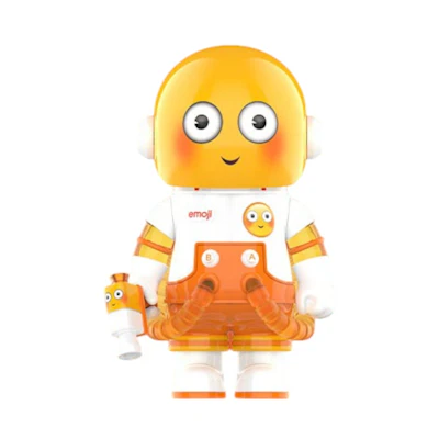 Pop Mart Mega Space Molly emoji Confession 100%