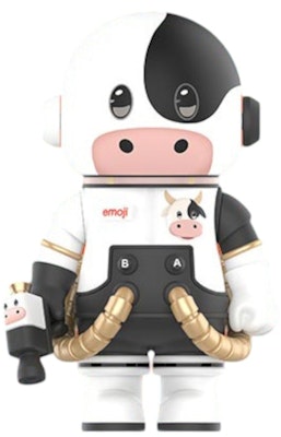 Pop Mart Mega Space Molly x emoji Series Cow on Me 100% Buy Pop Mart Mega Space Molly x emoji Series Cow on Me 100%