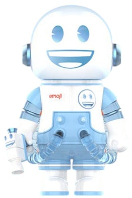 Pop Mart Mega Space Molly x emoji Series Frozen Smile 100% Buy Pop Mart Mega Space Molly x emoji Series Frozen Smile 100%