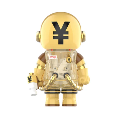 Pop Mart Mega Space Molly emoji Ms. Billionaire (Secret Edition) 100%