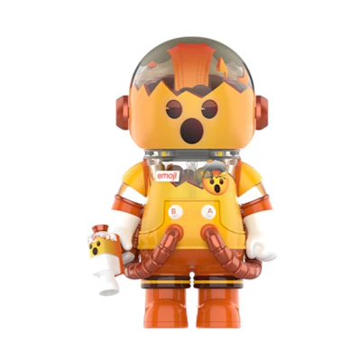 Pop Mart Mega Space Molly emoji Open Minded (Secret Edition) 100%