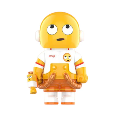 Pop Mart Mega Space Molly emoji So What 100%
