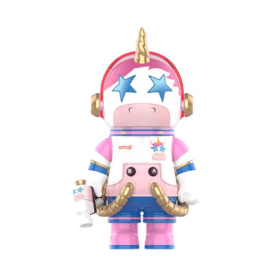 Pop Mart Mega Space Molly emoji Unicorn (Secret Edition) 100%