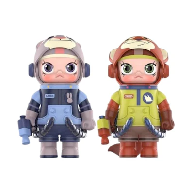 Pop Mart Mega Space Molly Zootopia Judy & Nick Set 100%