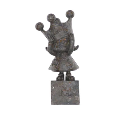 Pop Mart Molly Anniversary Statues Classical Retro 2 MC Molly Black Stone (Secret Edition) Figure