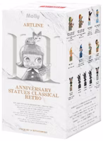 Pop Mart Molly Anniversary Statues Classical Retro 2 Series Figures Single Blind Box Pop Mart Molly Anniversary Statues Classical Retro 2 Series Figures Single Blind Box