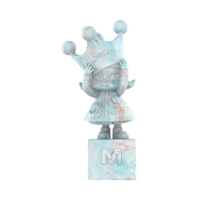 Pop Mart Molly Anniversary Statues Classical Retro 2 MC Molly White Stone (Secret Edition) Figure