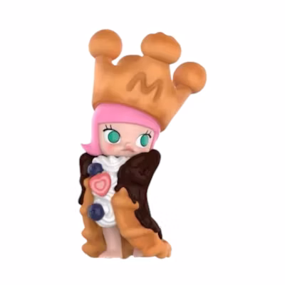 Pop Mart Molly Carb-Lover Elegant Waffle Figure