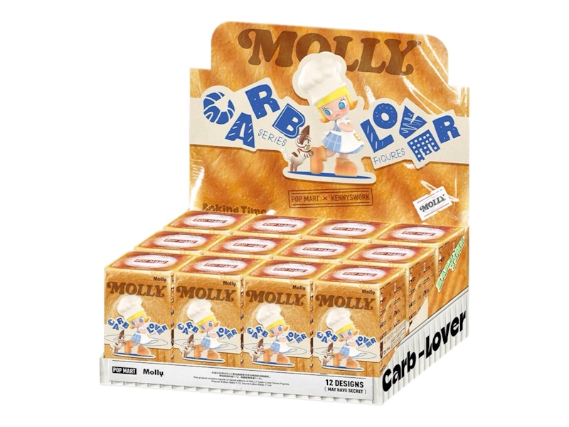Pop Mart Molly Carb-Lover Series Figures Sealed Case (12 Blind Box)