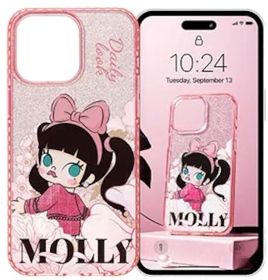 Pop Mart Molly Daily Look Series iPhone 16 Pro Case Buy Pop Mart Molly Daily Look Series iPhone 16 Pro Case
