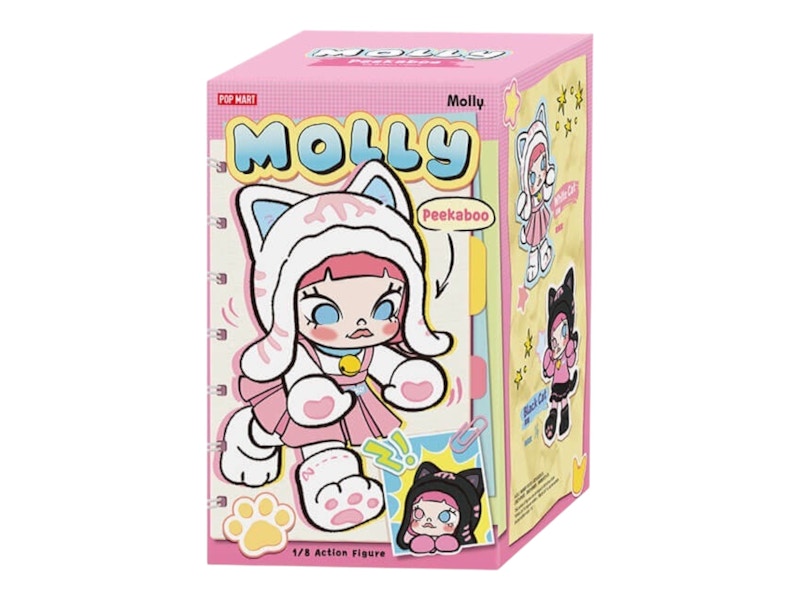 Pop Mart Molly Peekaboo 1/8 Action Figure Single Blind Box