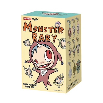 Pop Mart POLAR Monster Baby Collection Series Plush Pendant Ver.1 Single Blind Box