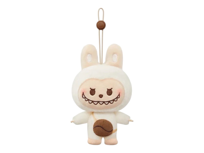 Pop Mart POP BEAN Coffee Factory Series LABUBU Coffee Bean Grinder Plush Pendant