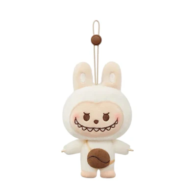 Pop Mart POP BEAN Coffee Factory Series LABUBU Coffee Bean Grinder Plush Pendant