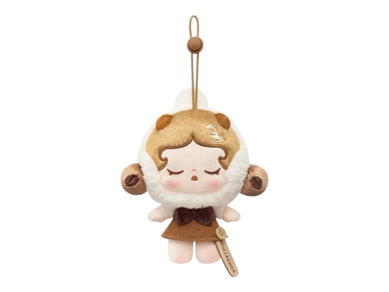 Pop Mart POP BEAN Coffee Factory Series SKULLPANDA Specialty Barista Plush Pendant