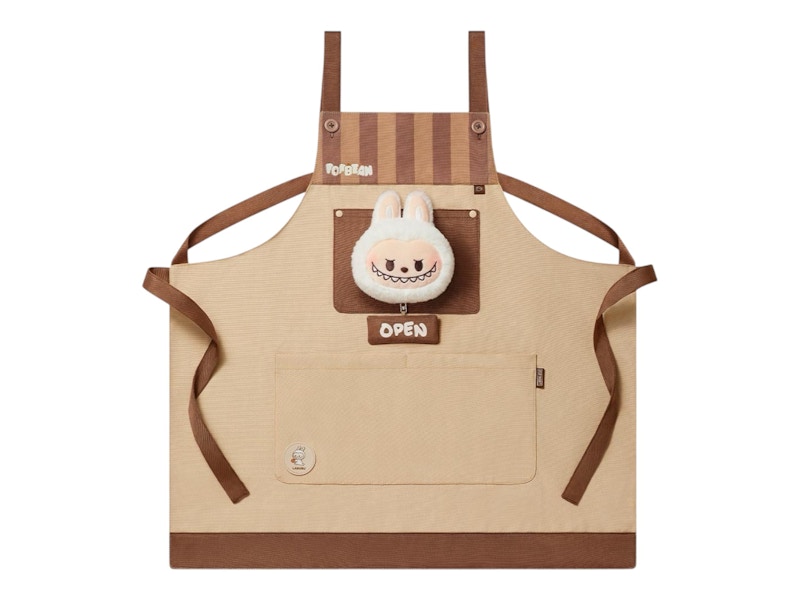 Pop Mart POP BEAN Labubu Coffee Factory Series Apron