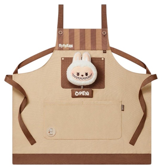 pop-mart-pop-bean-labubu-coffee-factory-series-apron