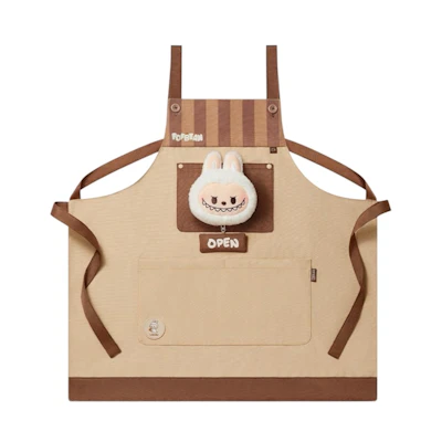 Pop Mart POP BEAN Labubu Coffee Factory Series Apron
