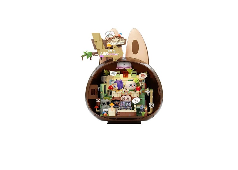 Buy Pop Mart Pop Blocks Labubu The Monsters Forest Secret Base Series Blocks Playful Home P10000 Building Block