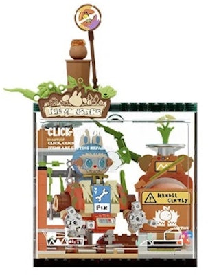 Pop Mart Pop Blocks Labubu The Monsters Forest Secret Base Series Blocks Click-Fix Lab P10003 Building Block Buy Pop Mart Pop Blocks Labubu The Monsters Forest Secret Base Series Blocks Click-Fix Lab P10003 Building Block