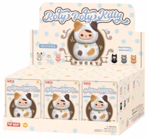 Pop Mart PUCKY Roly-Poly Kitty Series Vinyl Plush Sealed Case (6 Blind Box) Pop Mart PUCKY Roly-Poly Kitty Series Vinyl Plush Sealed Case (6 Blind Box)