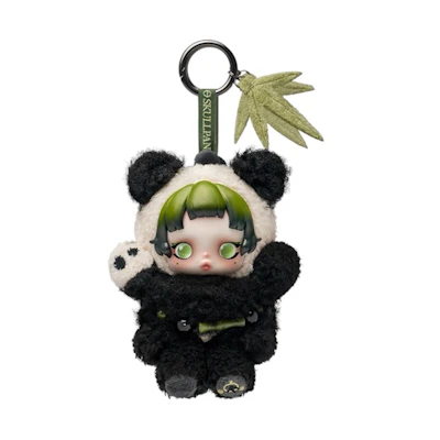 Pop Mart SKULLPANDA Lazy Panda Plush Doll Pendant