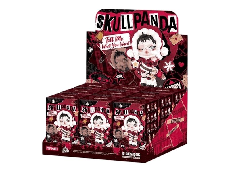 Pop Mart SKULLPANDA Tell Me What You Want Series Figures Sealed Case (9 Blind Box)