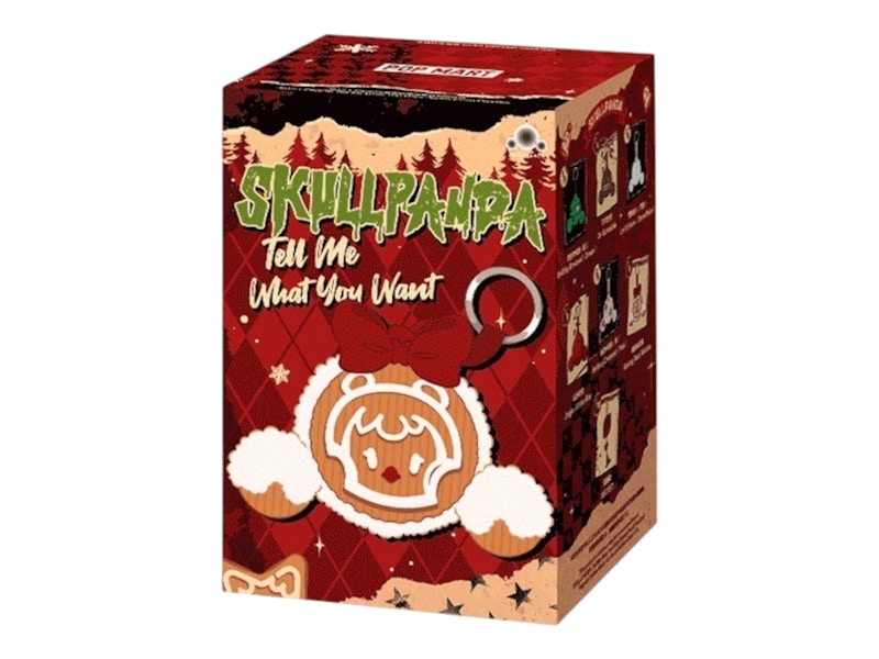 Pop Mart SKULLPANDA Tell Me What You Want Series Plush Pendant Sealed Case (6 Blind Box)