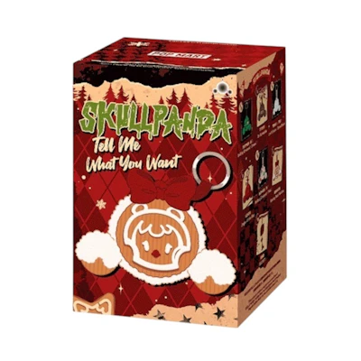 Pop Mart SKULLPANDA Tell Me What You Want Series Plush Pendant Sealed Case (6 Blind Box)