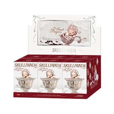 Pop Mart Skullpanda The Feast Begins Series Scented Candle Sealed Case (6 Blind Box)