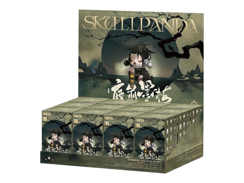 Pop Mart SKULLPANDA The Ink Plum Blossom Series Figures Sealed Case (12 Blind Box)