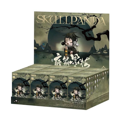 Pop Mart SKULLPANDA The Ink Plum Blossom Series Figures Sealed Case (12 Blind Box)
