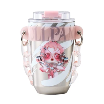 Pop Mart Skullpanda The Sound Series Tumbler Cup