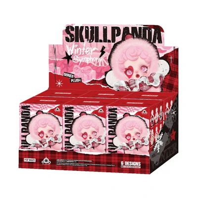 Pop Mart SKULLPANDA Winter Symphony Sealed Case (6 Blind Box)