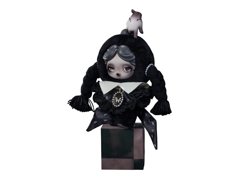 Pop Mart SKULLPANDA x Wednesday (Classic Dress Version) Plush