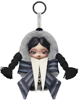 Pop Mart SKULLPANDA x Wednesday (Nevermore Academy Uniform Version) Plush Pop Mart SKULLPANDA x Wednesday (Nevermore Academy Uniform Version) Plush