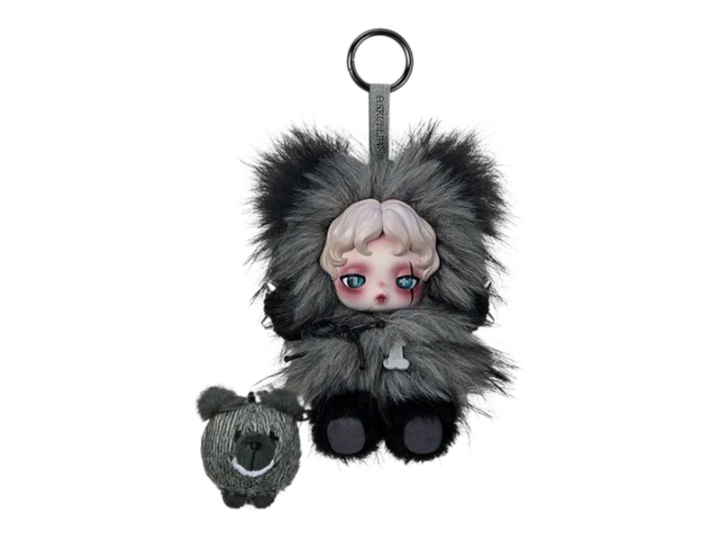 Pop Mart SKULLPANDA You Found Me! Series Buddy Doggie Secret Edition Plush Doll Pendant