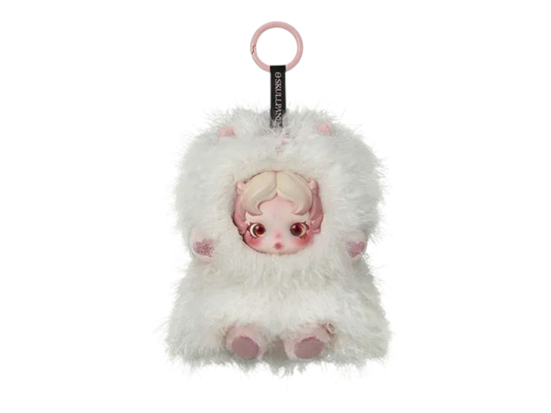Pop Mart SKULLPANDA You Found Me! Series Ghostie Plush Doll Pendant