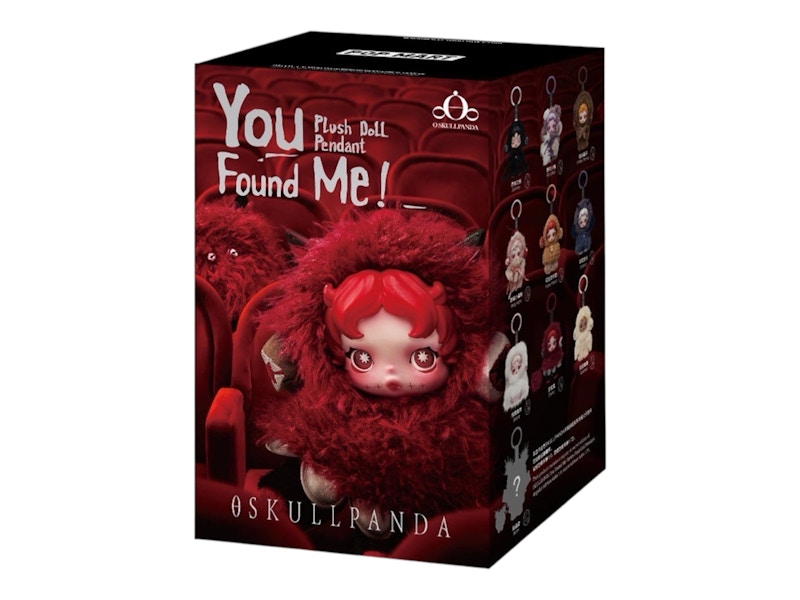 Pop Mart SKULLPANDA You Found Me! Series Plush Doll Pendant Single Blind Box