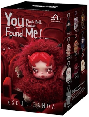 Pop Mart SKULLPANDA You Found Me! Series Plush Doll Pendant Single Blind Box Buy Pop Mart SKULLPANDA You Found Me! Series Plush Doll Pendant Single Blind Box