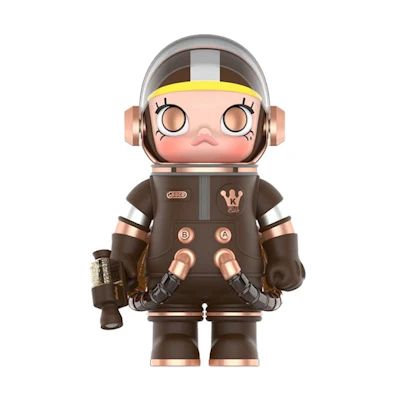 Pop Mart Space Molly Mega Collection 400% Toffee