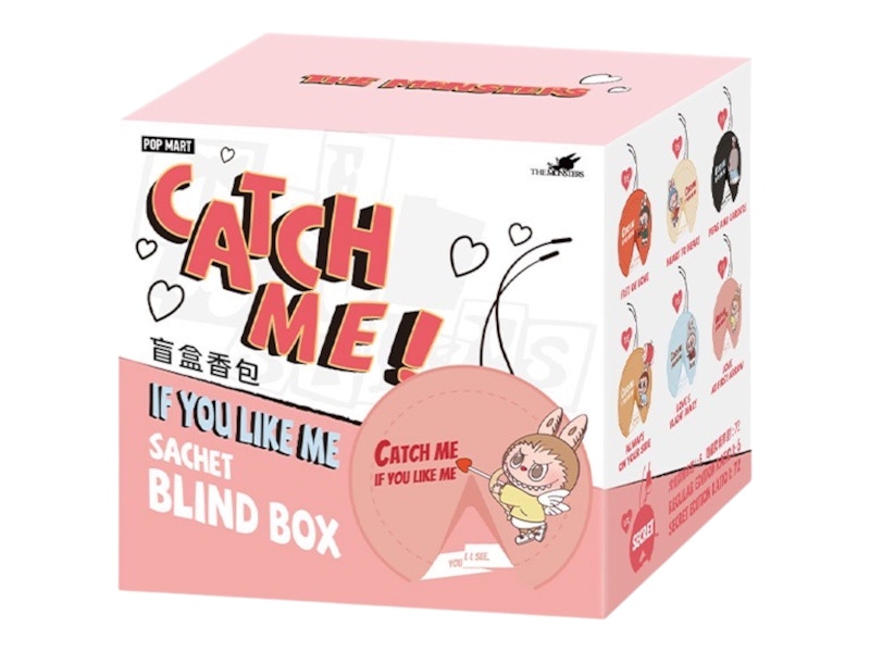 Pop Mart The Monsters Labubu Catch Me If You Like Me Series Sachet Single Blind Box